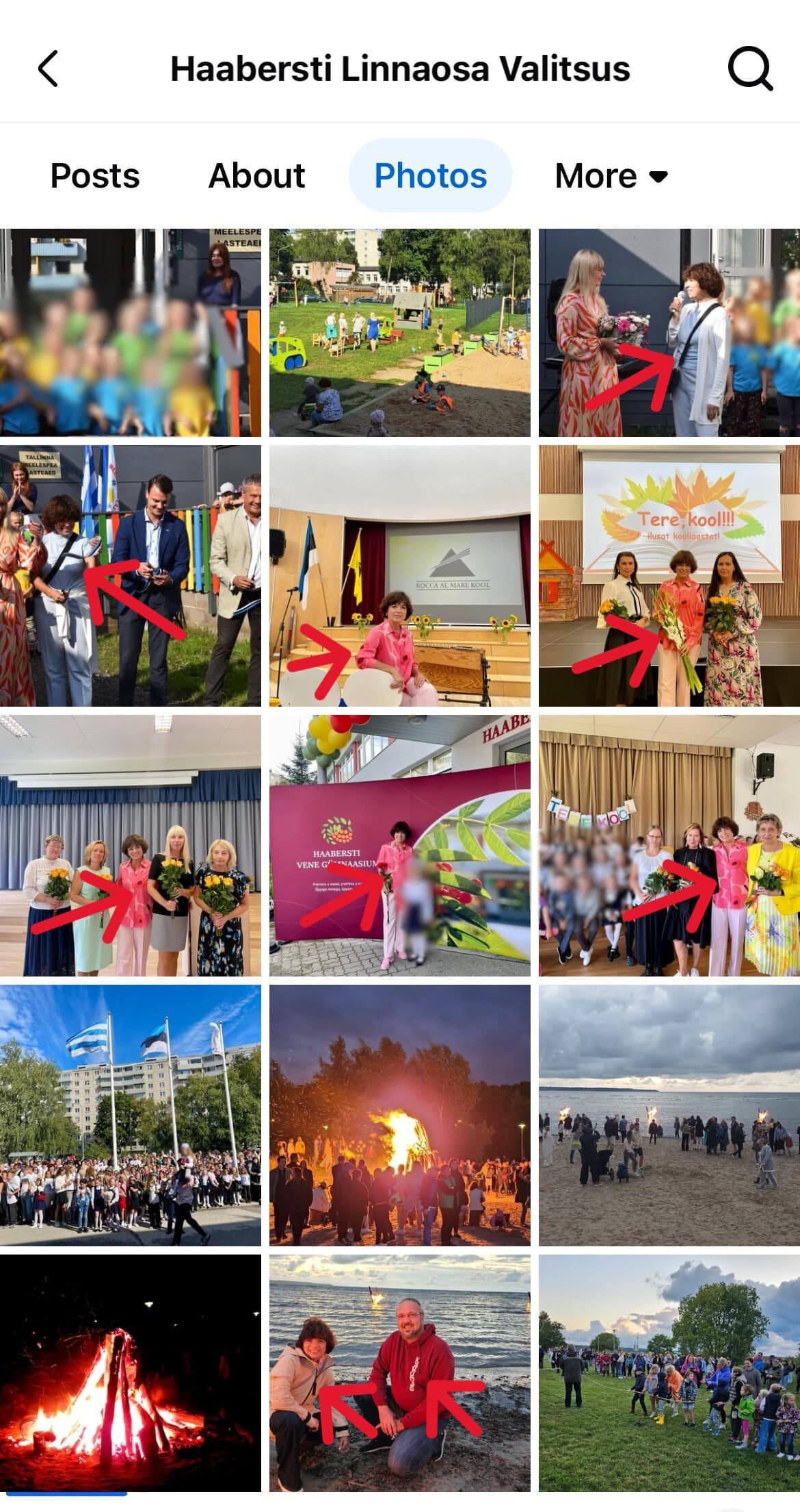 Poliitiline reklaam Haabersti linnaosalehes