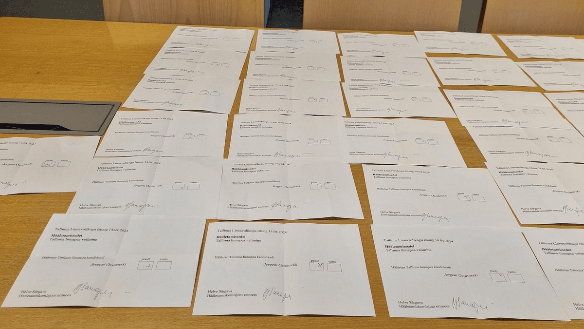 Ossinovski Tallinna linnapeaks valimine: farsiks kujunenud etendus