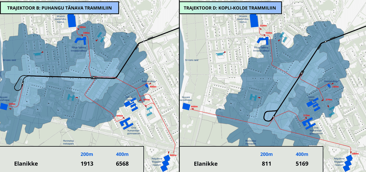 Tallinn valis kallima ja väiksema sõitjate arvuga trammiliini
